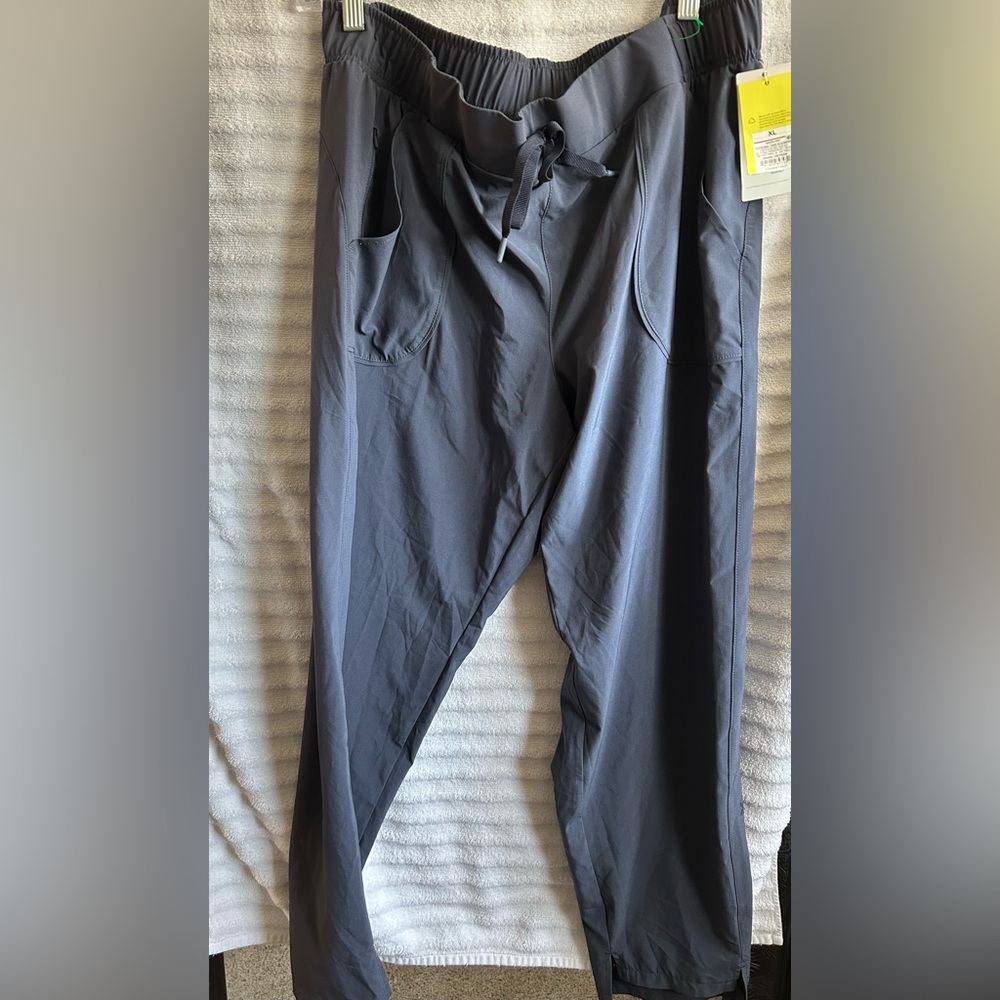 Women's Charcoal Drawstring Jogger Pants